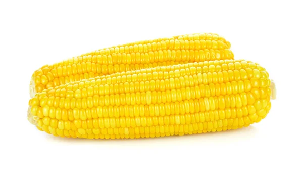 Sweet Whole Kernel Corn White Background — Stock Photo, Image