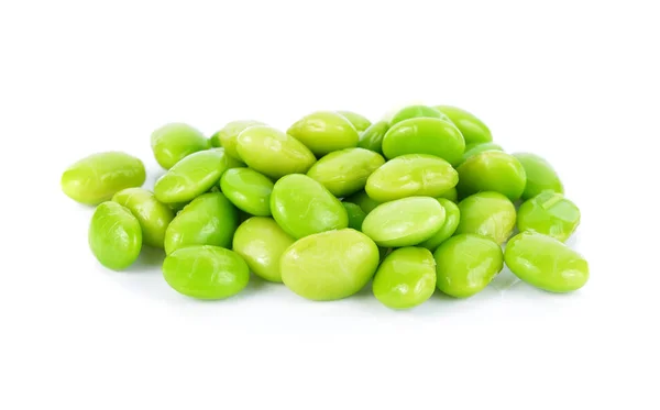 Edamame Kokta Gröna Sojabönor Japansk Mat — Stockfoto