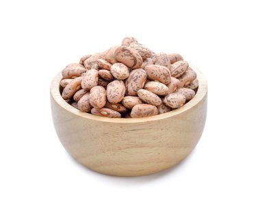 pinto fasulyeleri beyaz arkaplanda izole