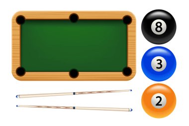Bilardo beyaz ayarla