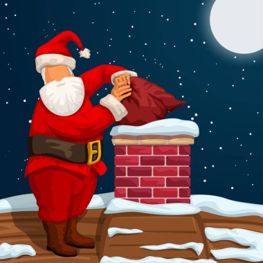 baca Santa koyarak çanta