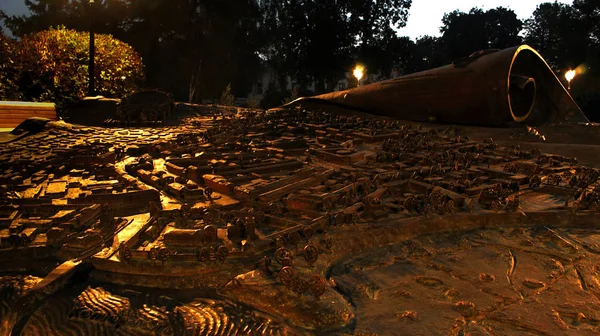  Bir taş gece kasaba güzel model