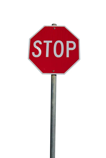 Martha Vic Australia Nov 2018 Stop Sign Red Colored Othon — стоковое фото