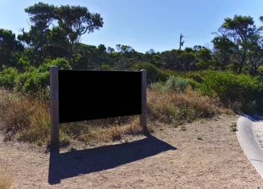 Boş boş kara tahta Park