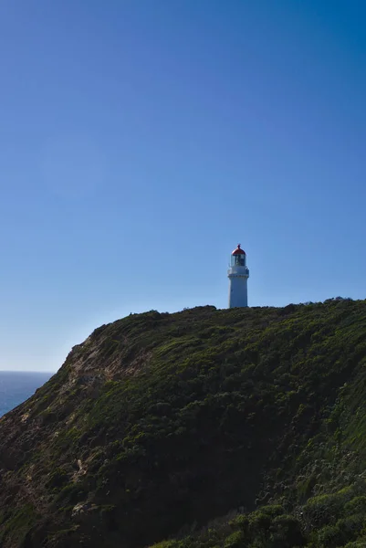 Vista à distância do farol — Fotografia de Stock