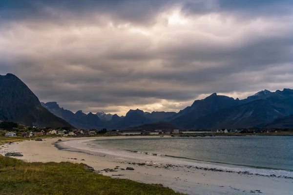 Strand auf den Lofoten, Norwegen — Stockfoto