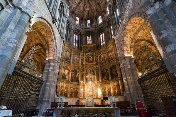 Cathédrale Avila Espagne Architecture Intérieure — Photo