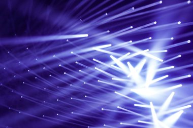 ışık, soyutlama parlak mavi ışınları bağlanma. arka plan