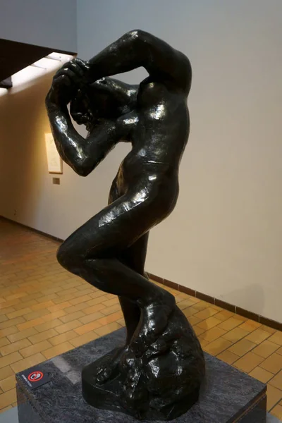 Auguste Rodin "Διαλογισμός". Μπρονζέ — Φωτογραφία Αρχείου