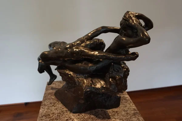 Rzeźba Fugitive Love Auguste Rodin — Zdjęcie stockowe