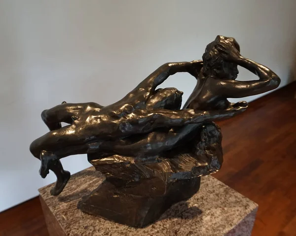 Rzeźba Fugitive Love Auguste Rodin — Zdjęcie stockowe