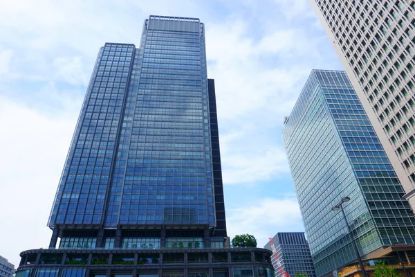Tokyo Japan Höga Byggnader Belägna Affärsdistriktet Marunouchi Chiyoda — Stockfoto
