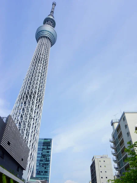 Tokyo Japan May 2019 Looking View Tokyo Skytree Tower Building — Stock Photo, Image