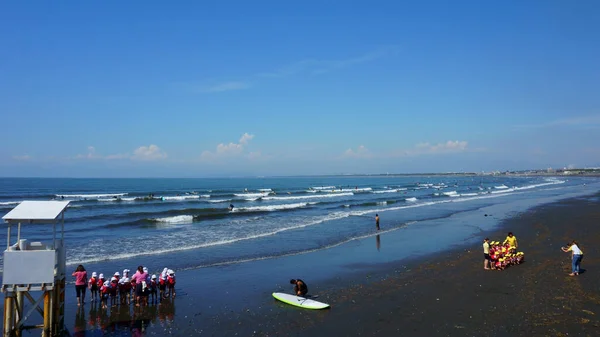 Fujisawa Japão Setembro 2019 Praia Katase Nishihama Uma Das Praias — Fotografia de Stock