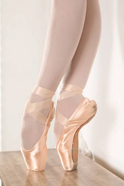 Ballerina Dance Studio Dance Dansaren Flex Flexibla Pointe Skor Ben — Stockfoto