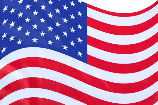 Förenta Staterna Röd Vit Och Blå Land Flagga — Stockfoto