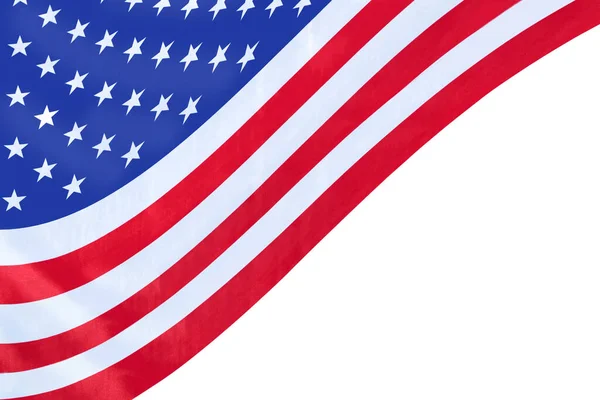 Σημαία Ηνωμένων Πολιτειών Της Αμερικής Κόκκινη Λευκή Και Μπλε Χώρα — Φωτογραφία Αρχείου