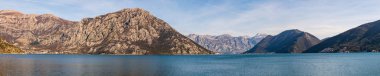Panoramik Perast ve Kotor.