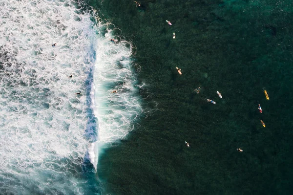 Vista Aérea Bela Paisagem Marinha — Fotografia de Stock