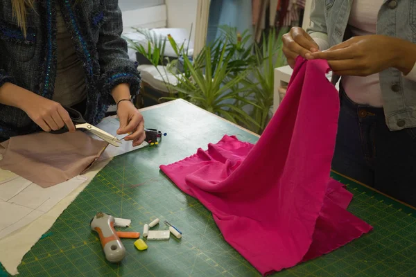 Fashion Designer För Hand Mode Studio — Stockfoto