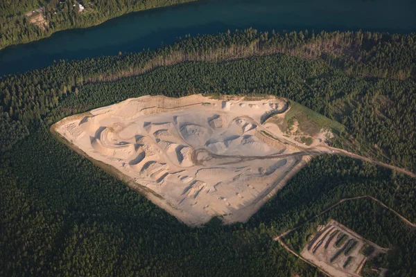 Luchtfoto Van Het Prachtige Eiland — Stockfoto