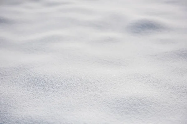 Fresh Clean Snow Covered Landscape Full Frame — Stock Photo, Image