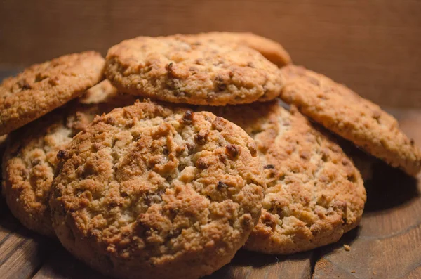 Biscotti Lampone Cioccolato — Foto Stock