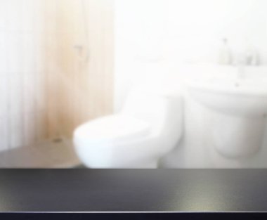 Masa üstü ve arka plan bulanıklık banyo