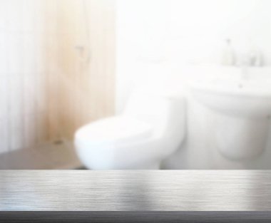 Masa üstü ve arka plan bulanıklık banyo