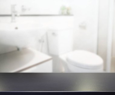 Masa üstü ve arka plan bulanıklık banyo