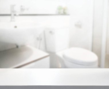 Masa üstü ve arka plan bulanıklık banyo
