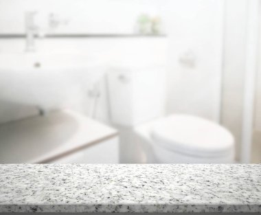 Masa üstü ve arka plan bulanıklık banyo