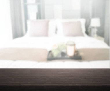 Yatak odasındaki Masa Üstü ve Görüntü Arkaplanı