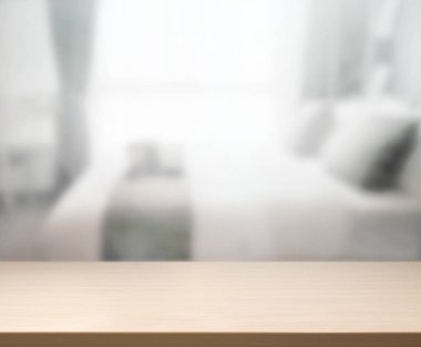 Yatak odasındaki Masa Üstü ve Görüntü Arkaplanı