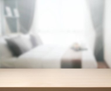 Yatak odasındaki Masa Üstü ve Görüntü Arkaplanı