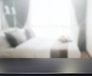 Yatak odasındaki Masa Üstü ve Görüntü Arkaplanı