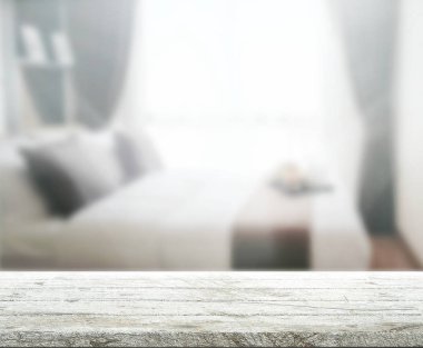 Yatak odasındaki Masa Üstü ve Görüntü Arkaplanı