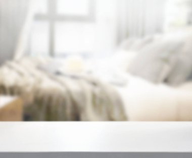 Yatak odasındaki Masa Üstü ve Görüntü Arkaplanı