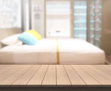 Yatak odasındaki Masa Üstü ve Görüntü Arkaplanı