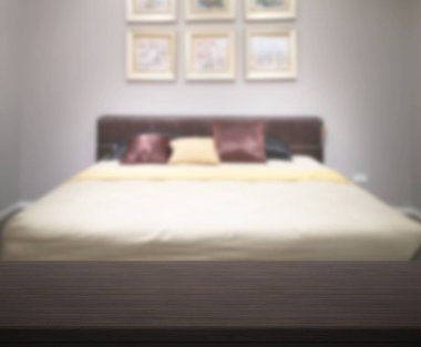 Yatak odasındaki Masa Üstü ve Görüntü Arkaplanı