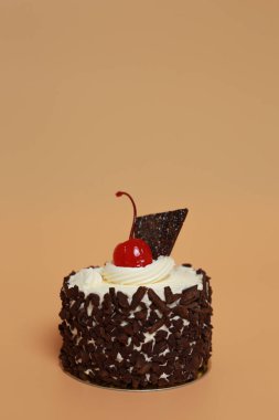 Doğum günü pastası üzerinde arka plan rengini