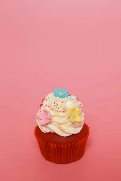 Birthday Cake Color Background — Stock Photo, Image