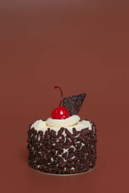 Doğum günü pastası üzerinde arka plan rengini