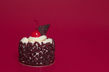 Doğum günü pastası üzerinde arka plan rengini