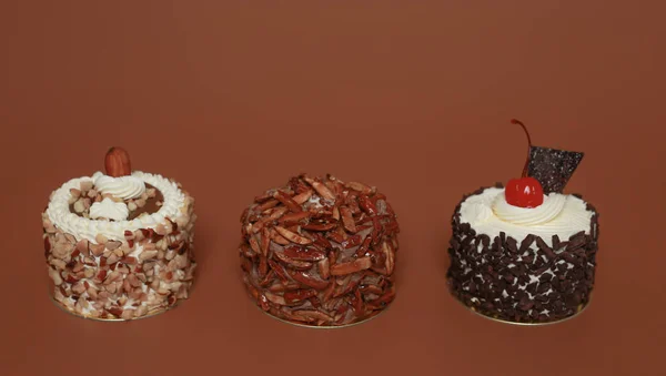 Cake Van Kindverjaardag Kleur Voor Achtergrond — Stockfoto