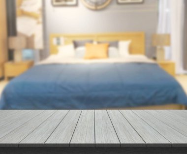 Yatak odasındaki Masa Üstü ve Görüntü Arkaplanı