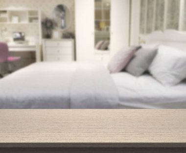 Yatak odasındaki Masa Üstü ve Görüntü Arkaplanı