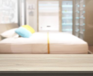 Yatak odasındaki Masa Üstü ve Görüntü Arkaplanı