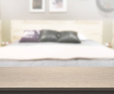 Yatak odasındaki Masa Üstü ve Görüntü Arkaplanı