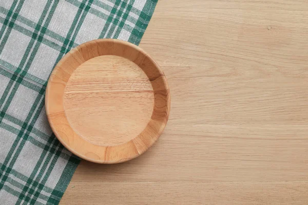 Wooden Table Top Kitchen Ware Background — Stock Photo, Image